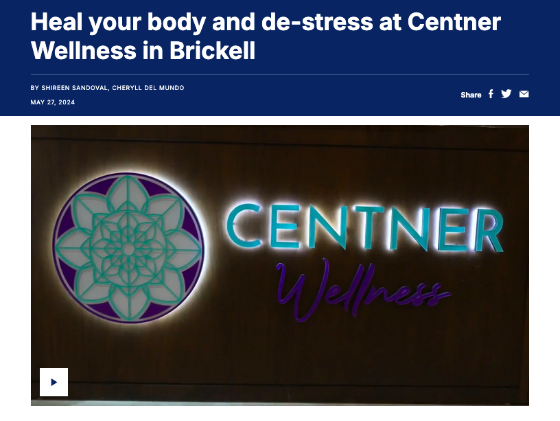 Centner Wellness on WSVN’s Deco Drive | Leading Wellness Destination in Miami